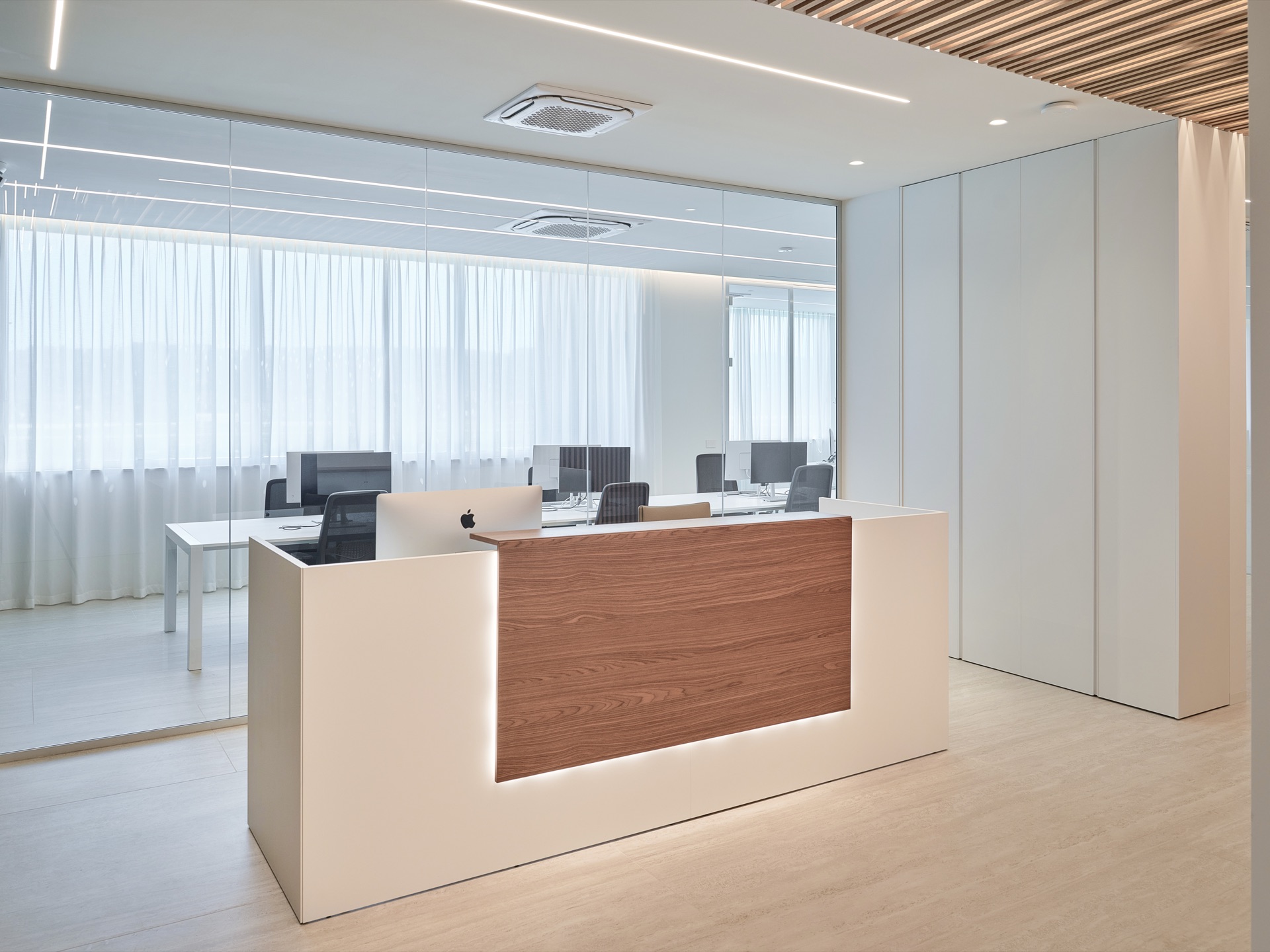 Reception della sede EPAC