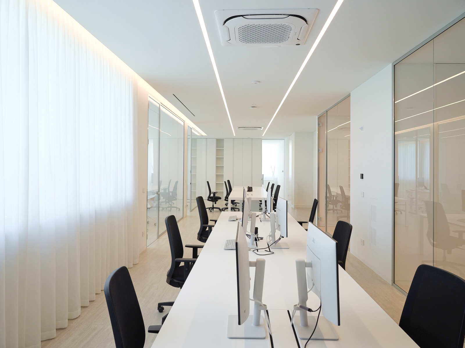 Uffici open space della sede EPAC
